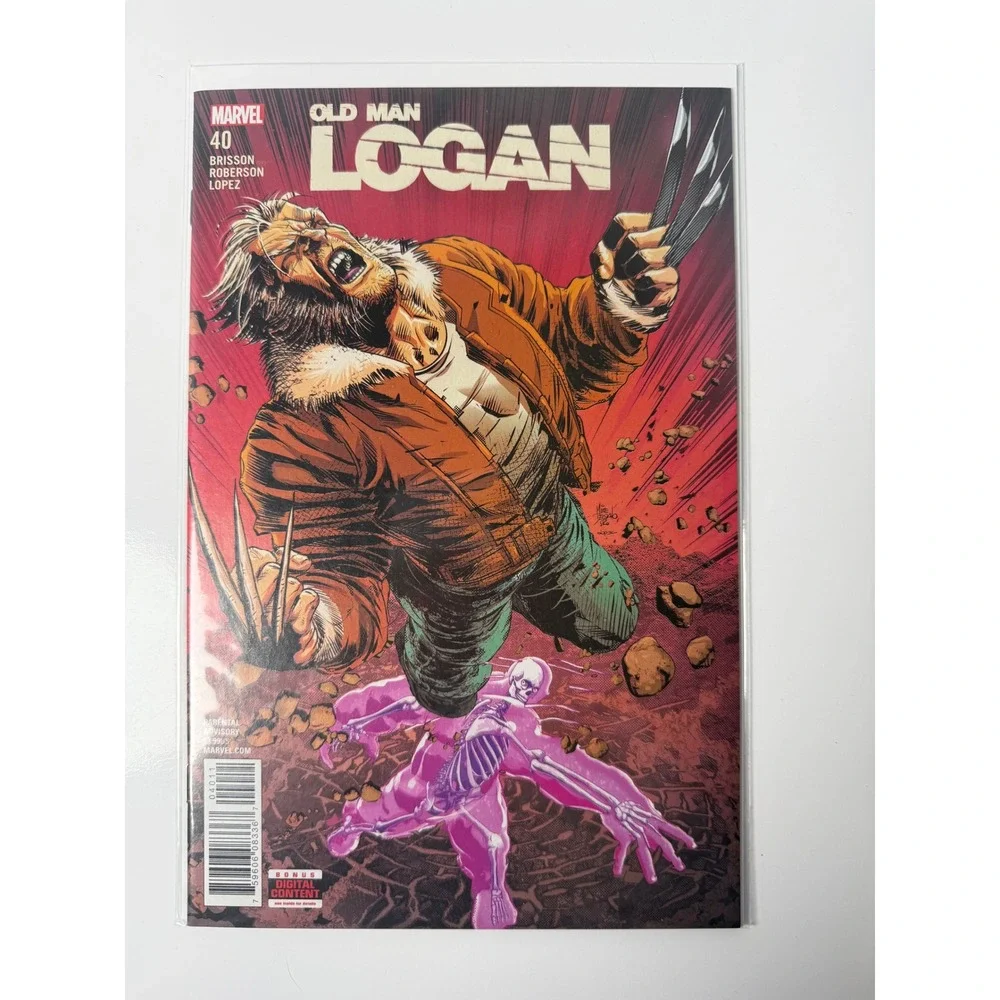 Old Man Logan 40 Marvel Comics 2018 Mike Deodato Jr Cover Wolverine Bullseye